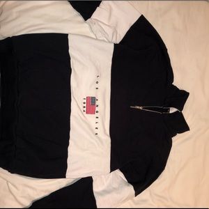 Brandy Melville quarter zip